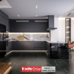 Gian bếp tiện nghi và hiện đại