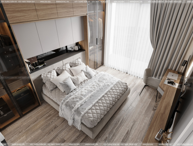 Thiết kế nội thất sang trọng trong căn hộ thuộc dự án Minato 11