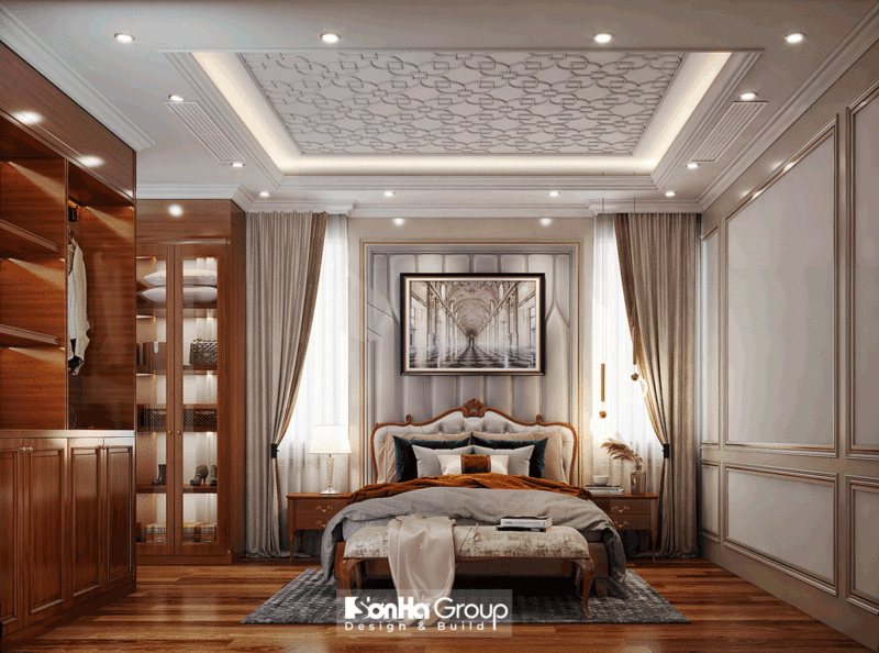 Thiết kế nội thất tân cổ điển tại Hoàng Huy Riverside Hải Phòng - SH NOP 0219 4