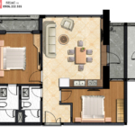 Mặt bằng công năng căn hộ Minato Residence