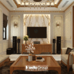 Một góc phòng khách tân cổ điển