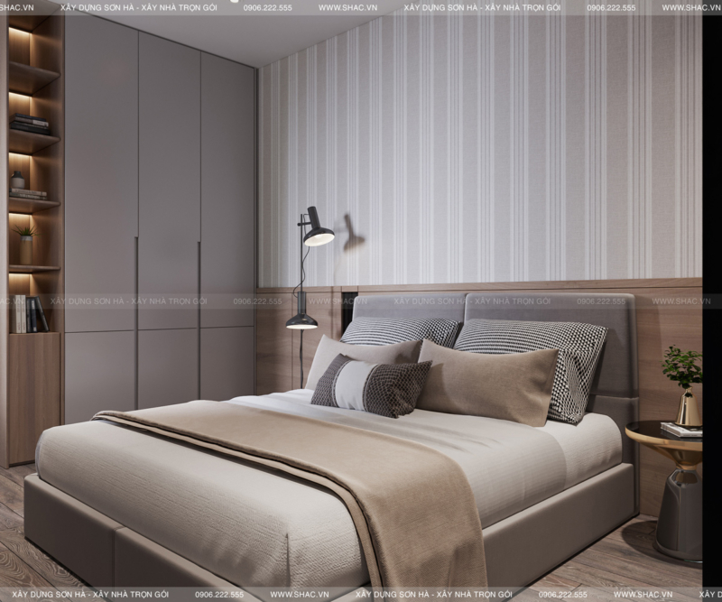 Thiết kế nội thất sang trọng trong căn hộ thuộc dự án Minato 7