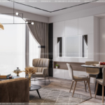Thiết kế nội thất tiện nghi trong căn hộ Minato Hải Phòng