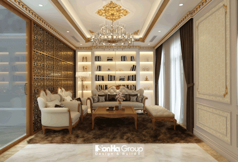 Phòng khách tiện nghi và sang trọng