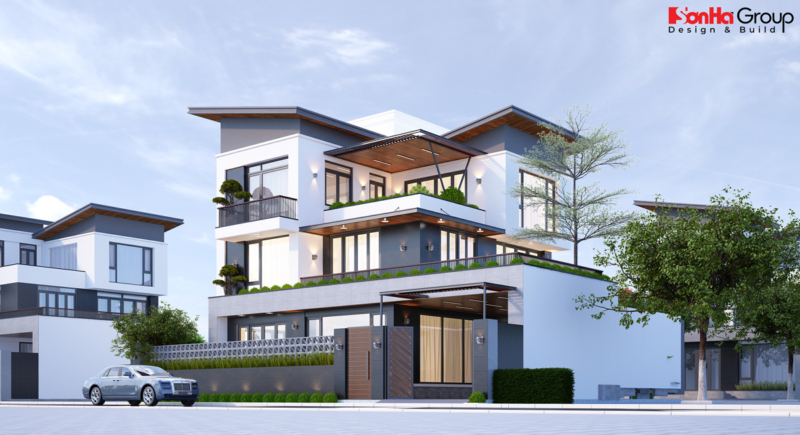 Thiết kế không gian biệt thự hiện đại