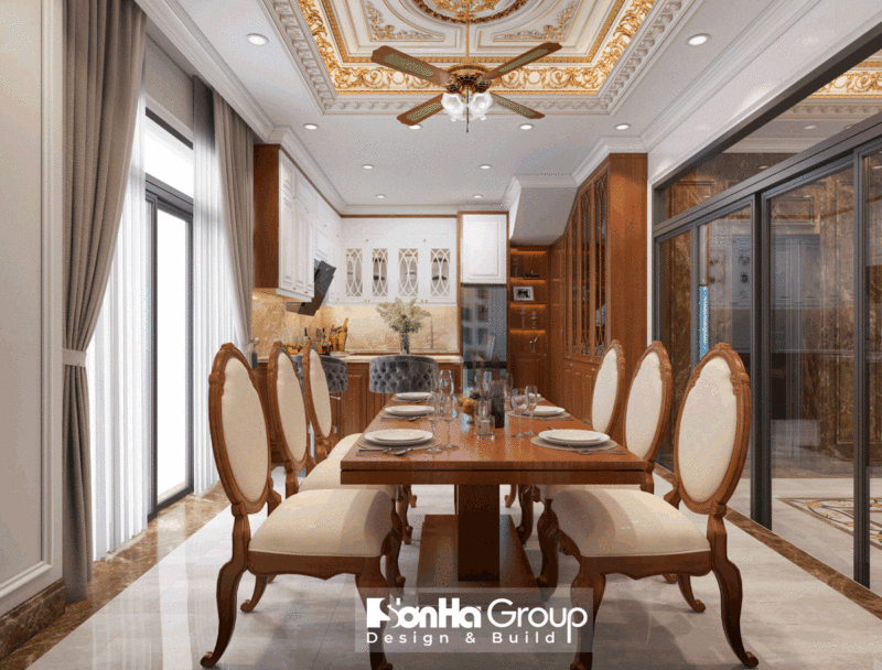 Thiết kế nội thất tân cổ điển tại Hoàng Huy Riverside Hải Phòng - SH NOP 0219 2