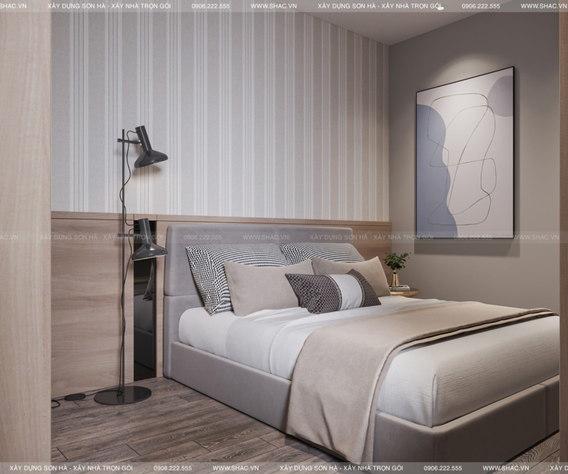 Thiết kế nội thất sang trọng trong căn hộ thuộc dự án Minato 1