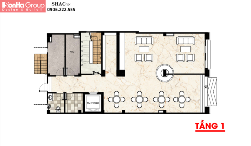 Mẫu Khách Sạn Tân Cổ Điển 10 Tầng tại Hải Phòng 32