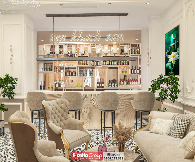 Mẫu Khách Sạn Tân Cổ Điển 10 Tầng tại Hải Phòng 7