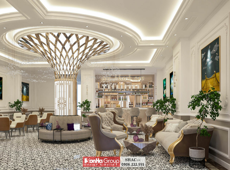 Mẫu Khách Sạn Tân Cổ Điển 10 Tầng tại Hải Phòng 6