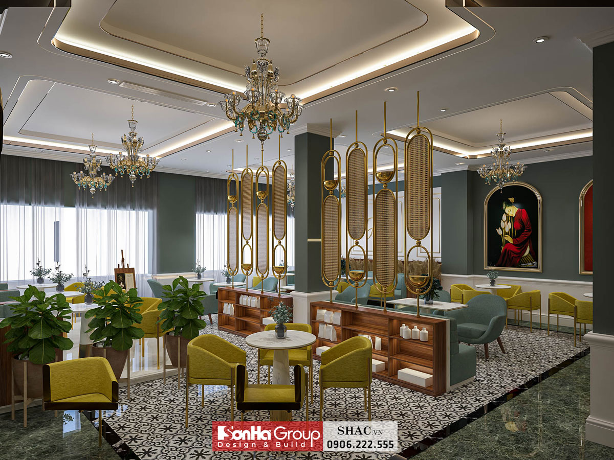 Mẫu Khách Sạn Tân Cổ Điển 10 Tầng tại Hải Phòng 96