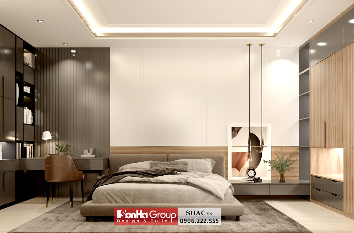 Thiết kế nội thất sang trọng trong căn hộ 222m2 tại Ninh Bình - SH NOP 0221 46