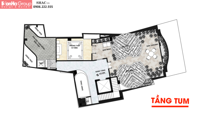 Thiết kế tòa nhà văn phòng sang trọng theo lối tân cổ điển 9