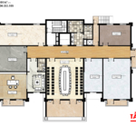 Mẫu thiết kế khách sạn tân cổ điển 450m2 tại Bắc Ninh 14