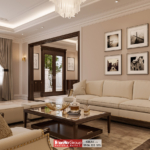 Mẫu biệt thự tân cổ điển 3 tầng 140m2 tại Hải Phòng 43