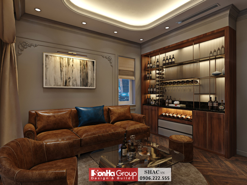 Mẫu biệt thự tân cổ điển 3 tầng 140m2 tại Hải Phòng 30