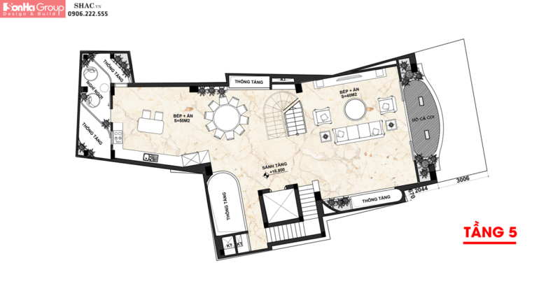 Thiết kế tòa nhà văn phòng sang trọng theo lối tân cổ điển 7