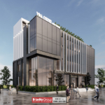 Thiết kế tòa nhà văn phòng hiện đại 350m2 tại Hà Nội - SH KS 0094 9