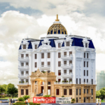 Mẫu thiết kế khách sạn tân cổ điển 450m2 tại Bắc Ninh 10