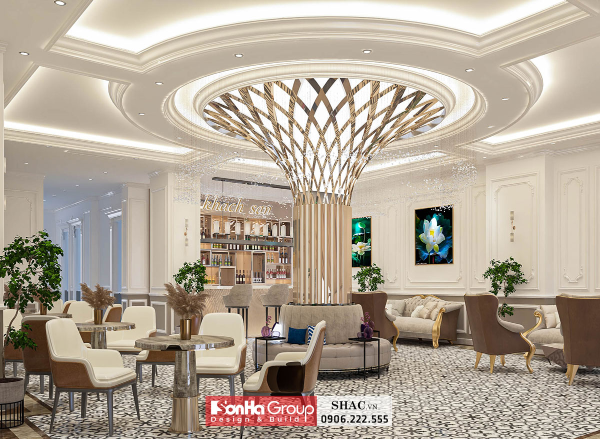 Mẫu Khách Sạn Tân Cổ Điển 10 Tầng tại Hải Phòng 95