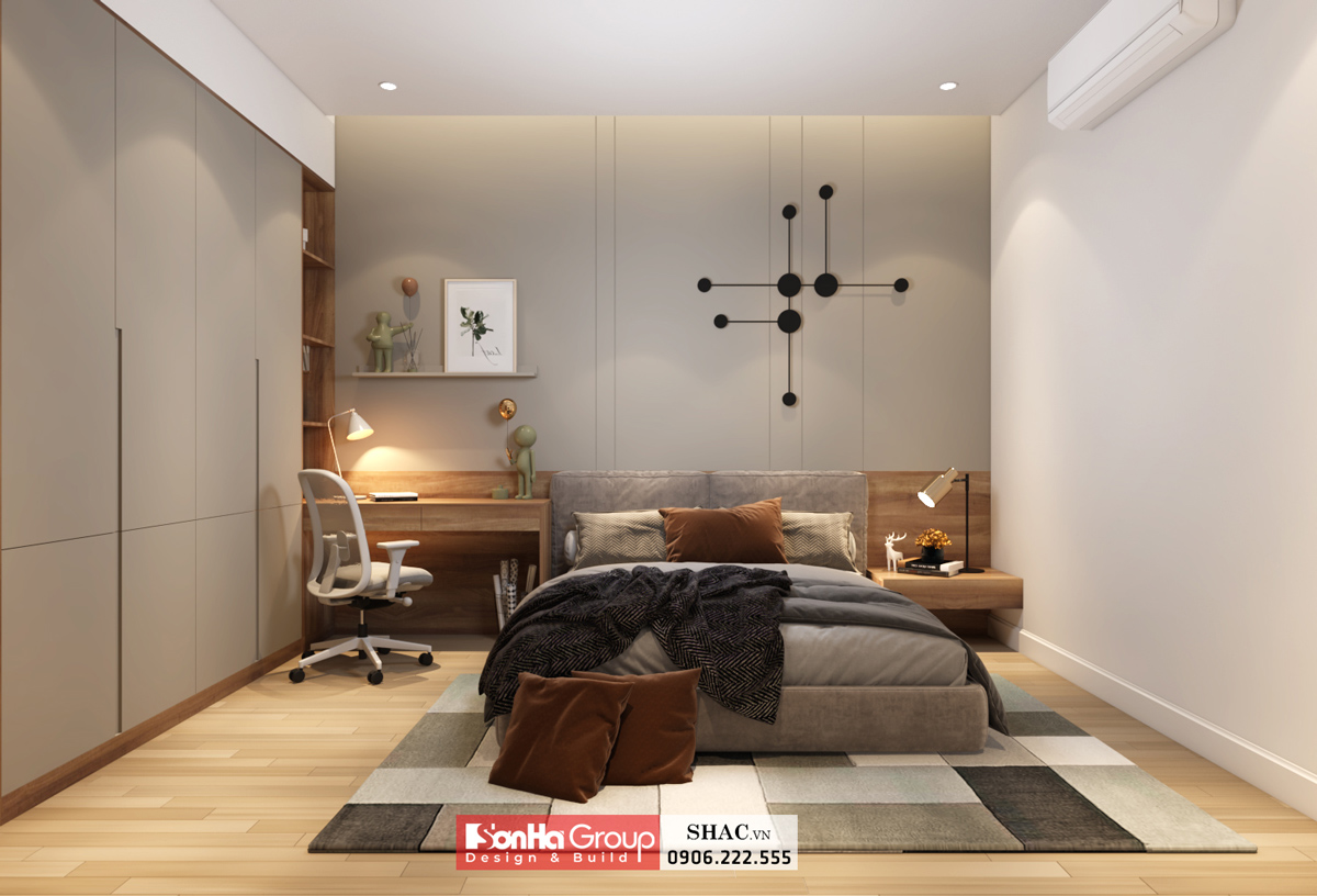 Thiết kế nội thất sang trọng trong căn hộ 222m2 tại Ninh Bình 43