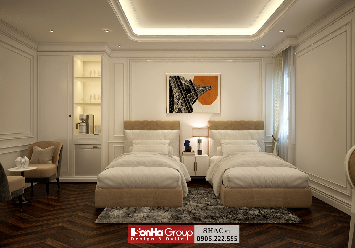 Mẫu Khách Sạn Tân Cổ Điển 10 Tầng tại Hải Phòng 98