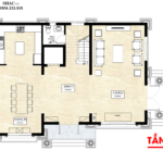 Mẫu biệt thự tân cổ điển 3 tầng 140m2 tại Hải Phòng 68