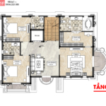 Mẫu biệt thự tân cổ điển 3 tầng 140m2 tại Hải Phòng 69