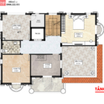 Mẫu biệt thự tân cổ điển 3 tầng 140m2 tại Hải Phòng 70