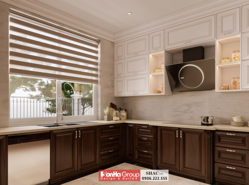 Mẫu biệt thự tân cổ điển 3 tầng 140m2 tại Hải Phòng 12