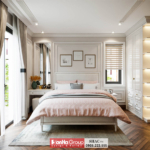 Mẫu biệt thự tân cổ điển 3 tầng 140m2 tại Hải Phòng 59