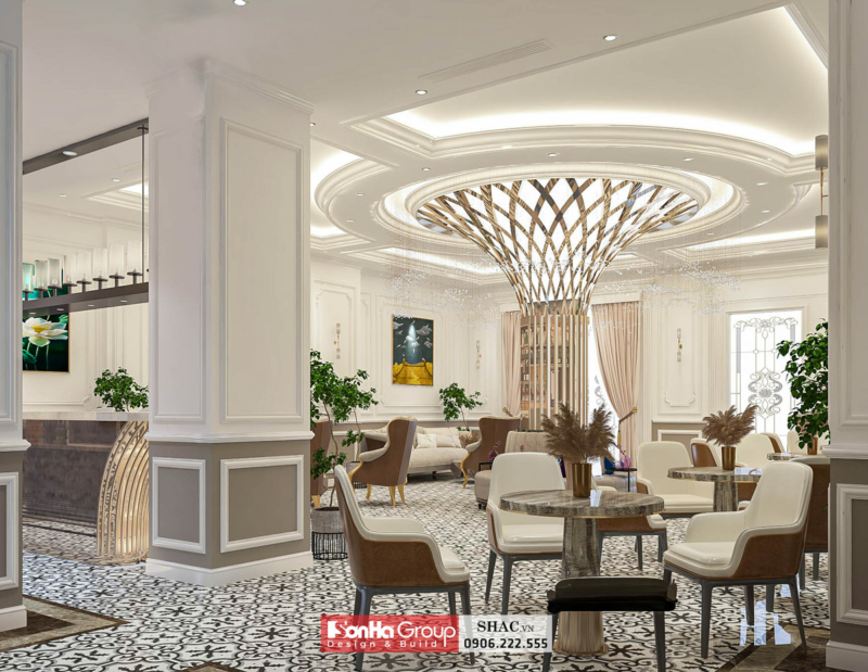 Mẫu Khách Sạn Tân Cổ Điển 10 Tầng tại Hải Phòng 3