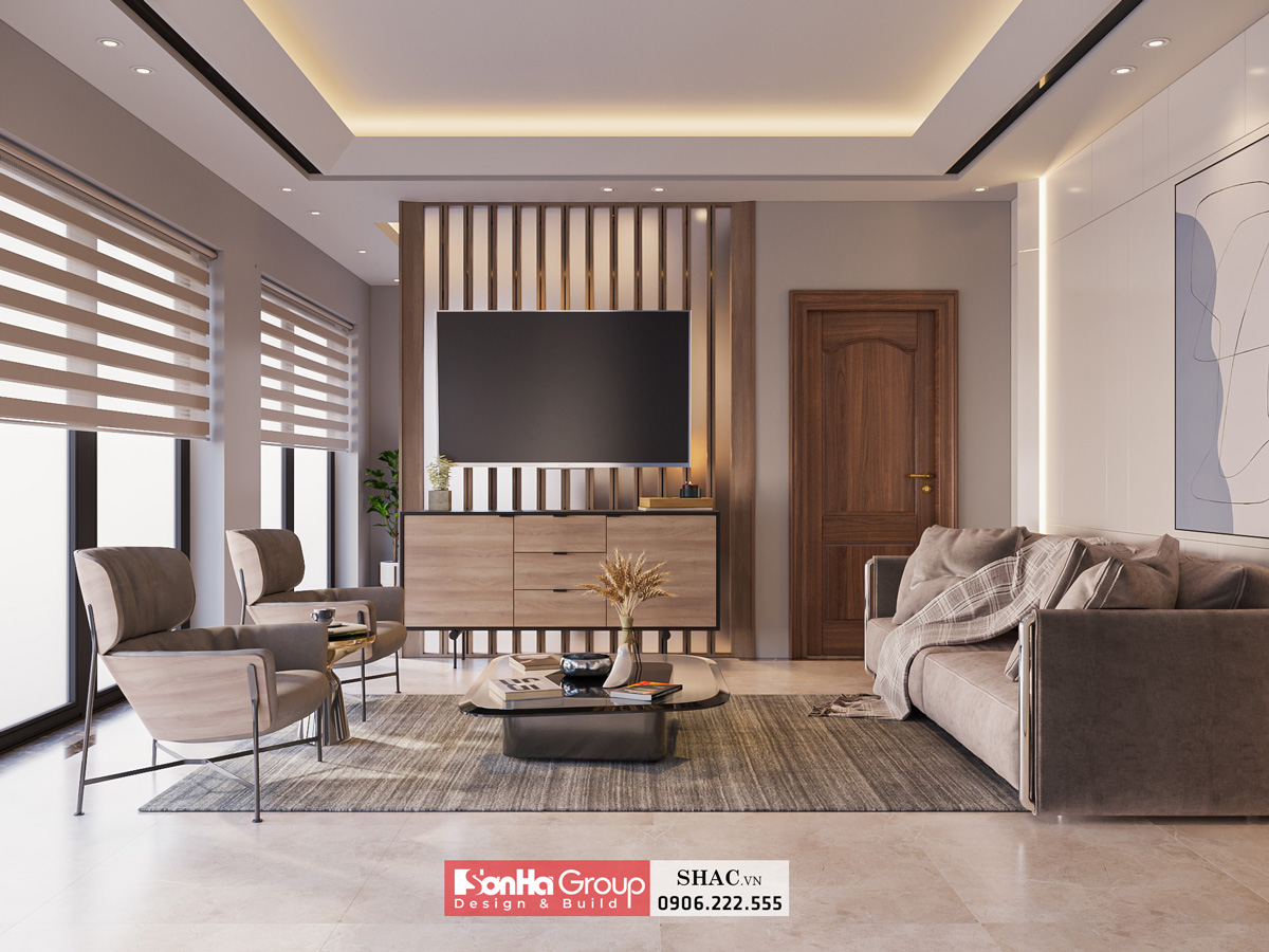 Thiết kế nội thất sang trọng trong căn hộ 222m2 tại Ninh Bình - SH NOP 0221 38
