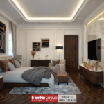 Mẫu biệt thự tân cổ điển 3 tầng 140m2 tại Hải Phòng 54