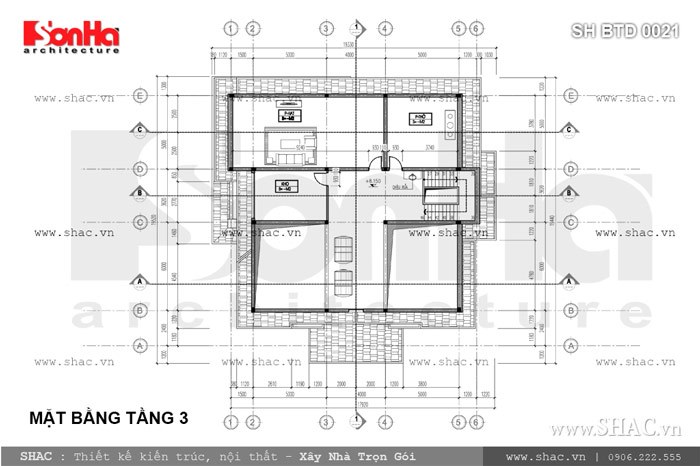 biệt thự 3 tầng 2 mặt tiền