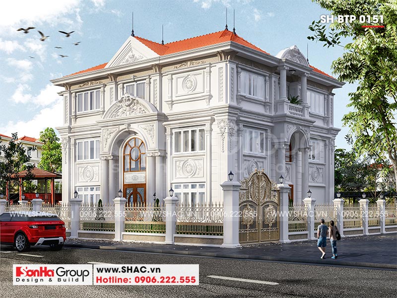 biệt thự 3 tầng 2 mặt tiền