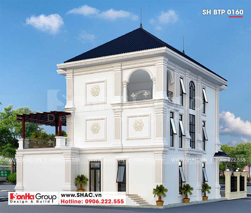 biệt thự 3 tầng 2 mặt tiền