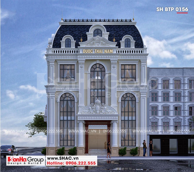 biệt thự 3 tầng 2 mặt tiền