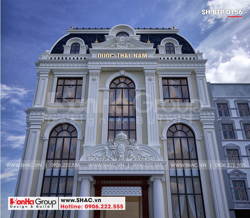 biệt thự 3 tầng 2 mặt tiền