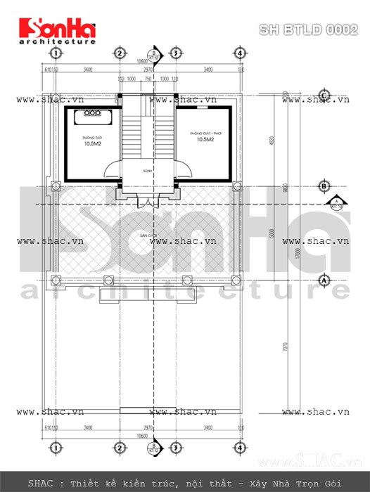 biệt thự 3 tầng 2 mặt tiền