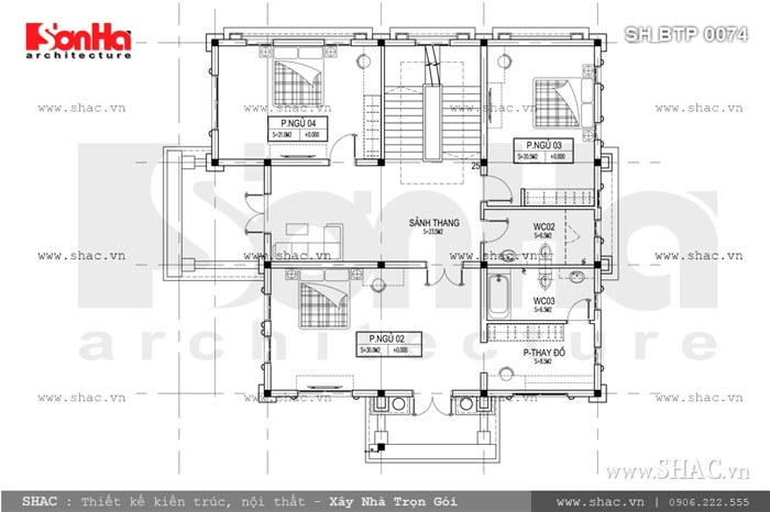 biệt thự 3 tầng 2 mặt tiền