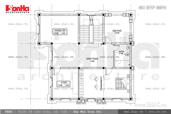 biệt thự 3 tầng 2 mặt tiền