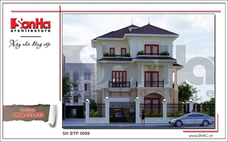 biệt thự 3 tầng chữ l biệt thự 3 tầng chữ l