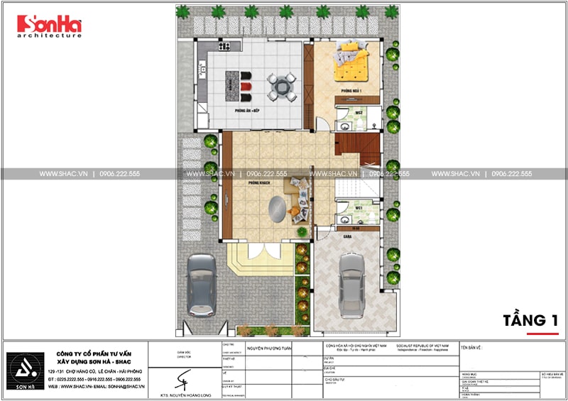 biệt thự 3 tầng chữ l biệt thự 3 tầng chữ l