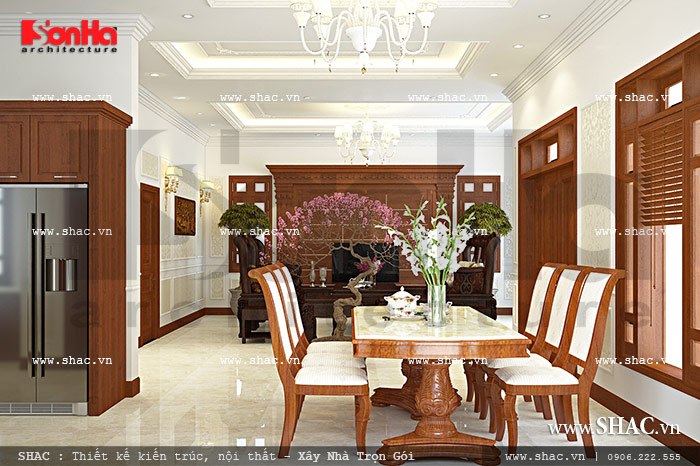 biệt thự 3 tầng kiểu pháp