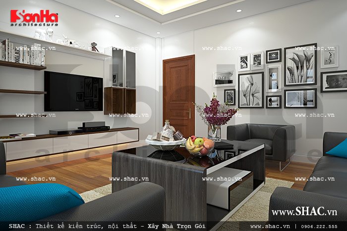 biệt thự 3 tầng kiểu pháp