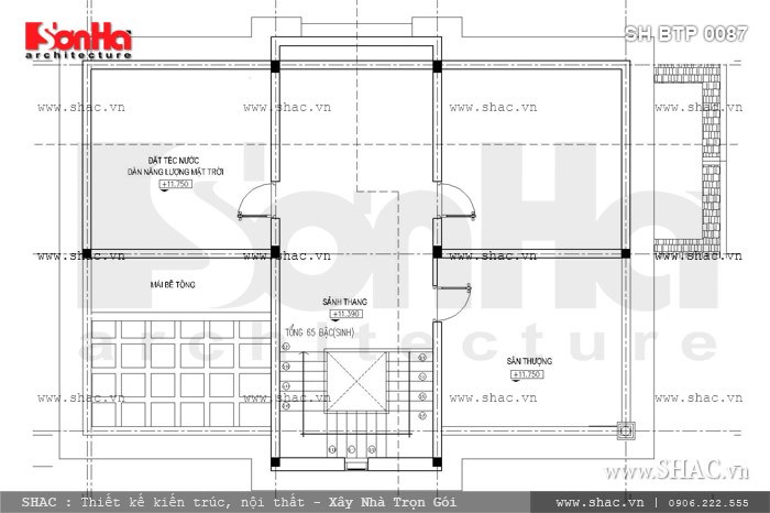 biệt thự 3 tầng kiểu pháp