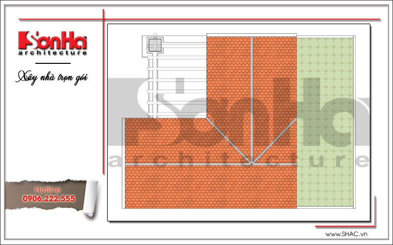 biệt thự 3 tầng kiểu pháp