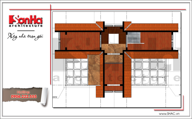 biệt thự 3 tầng kiểu pháp