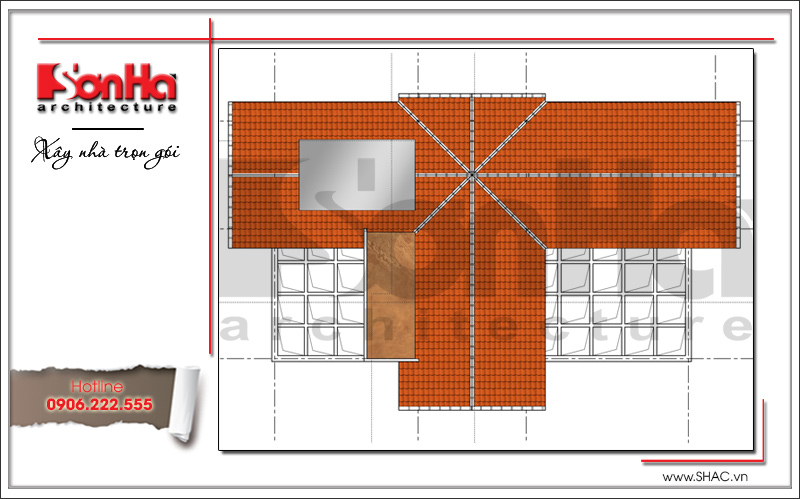 biệt thự 3 tầng kiểu pháp